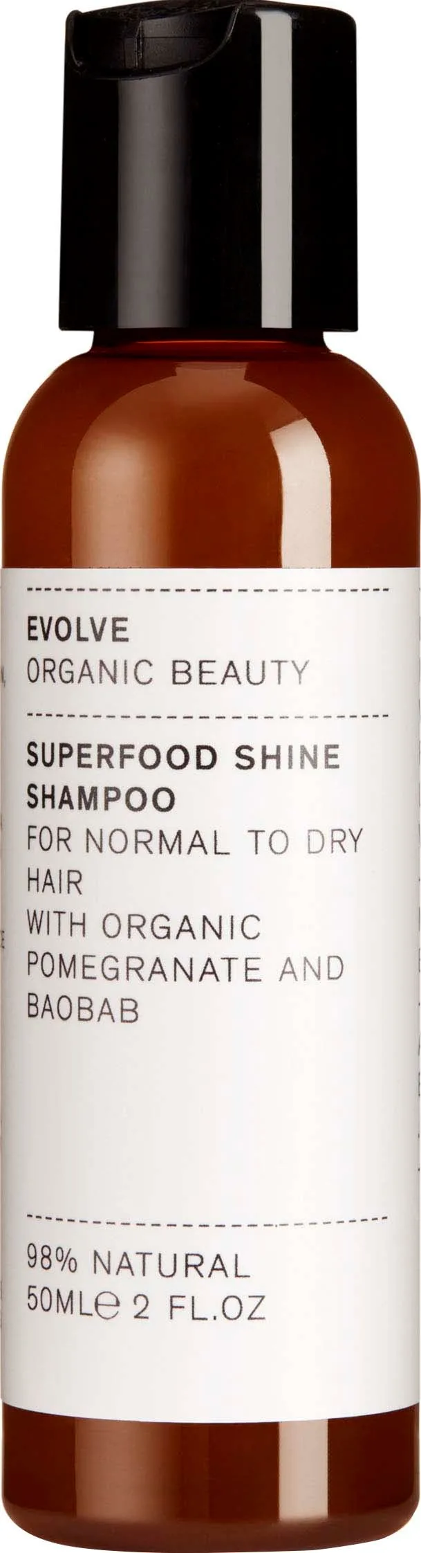 Evolve Organic Superfood Shine Shampoo (50 ml)