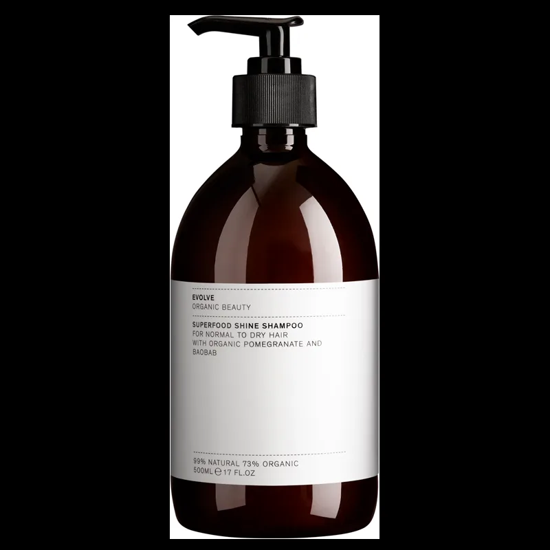 Evolve Organic Beauty Superfood Shine Shampoo - 500 ml