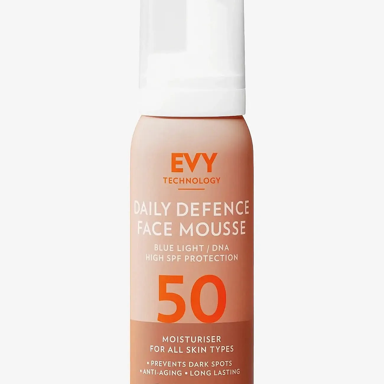 EVY Technology Daily Defence Face Mousse, 75 Ml - Nude - 75 ml