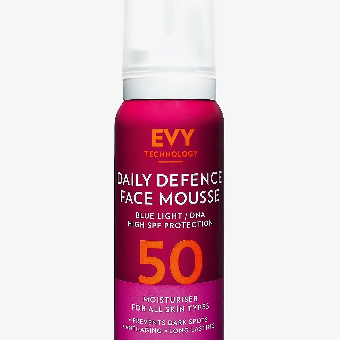 Evy Daily Defense Face Mousse SPF 50, 75 ml