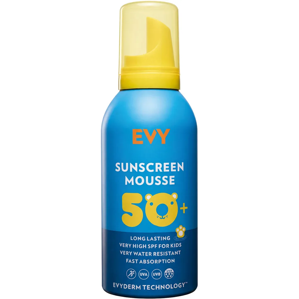 EVY Technology Sunscreen Mousse For Kids SPF50 150 ml