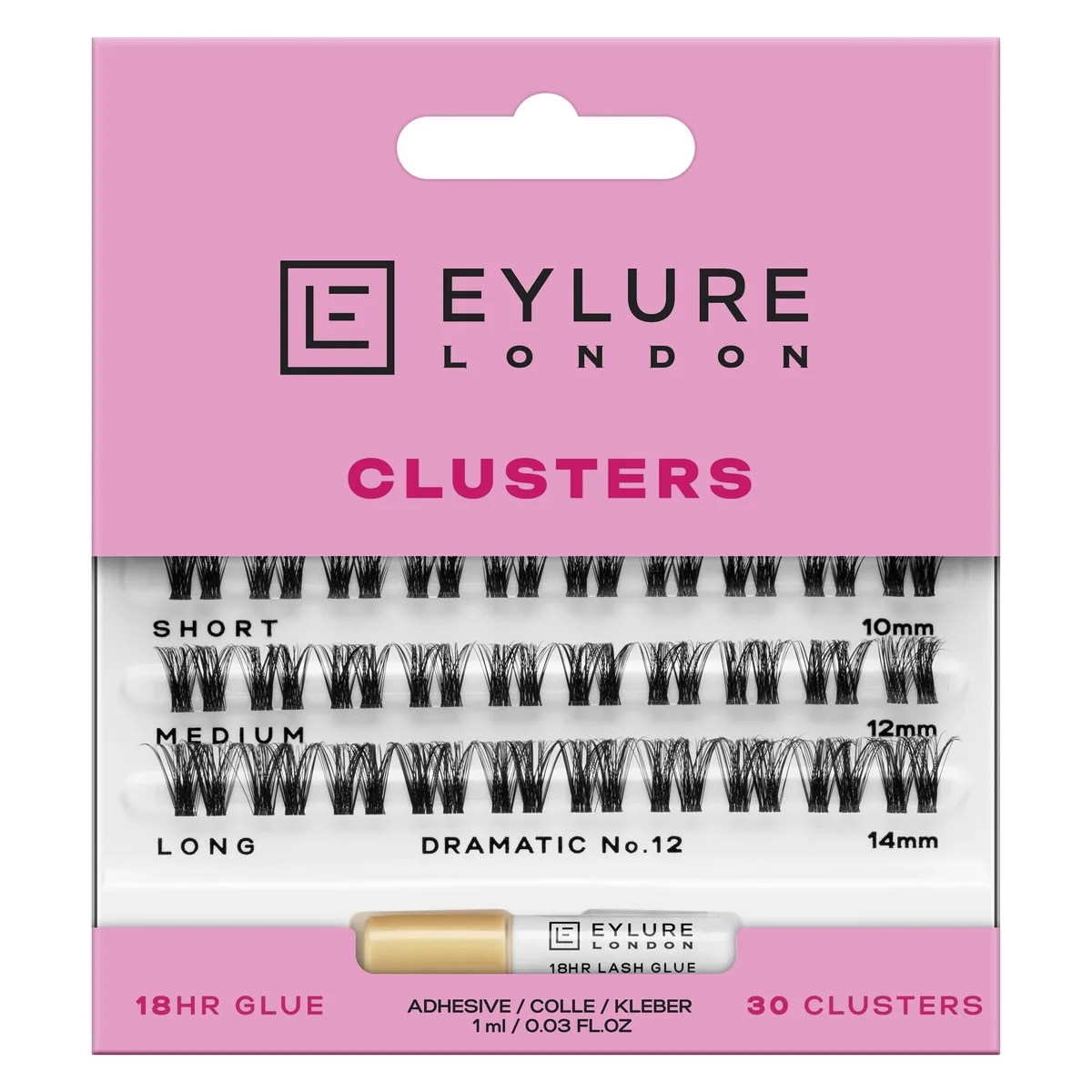 Eylure Dramatic Clusters No.12 30pcs