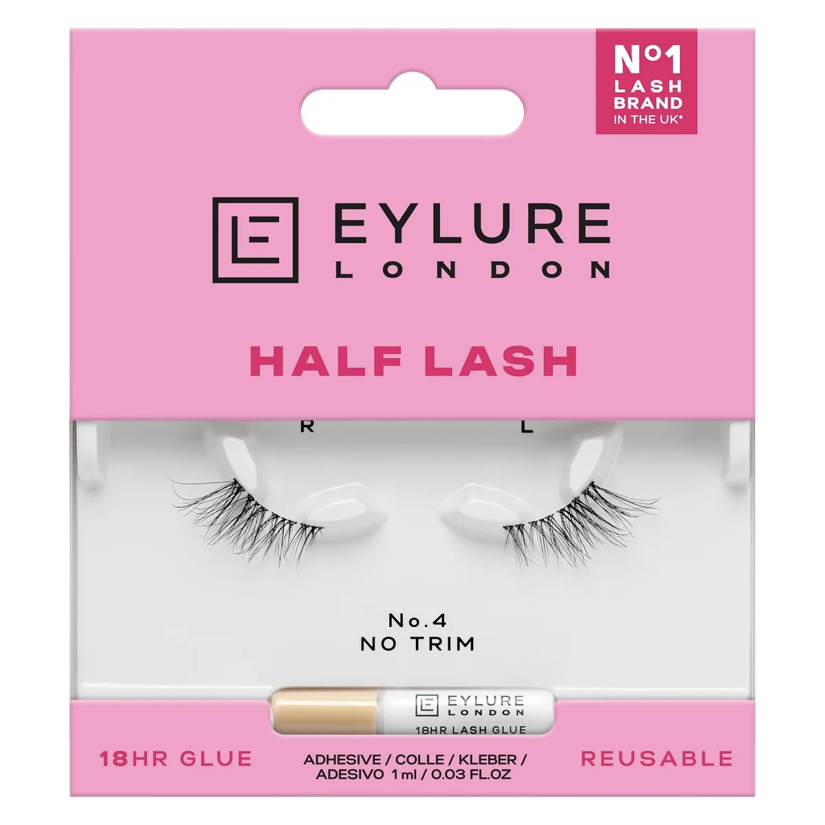 Eylure Half Lash No.4 No Trim