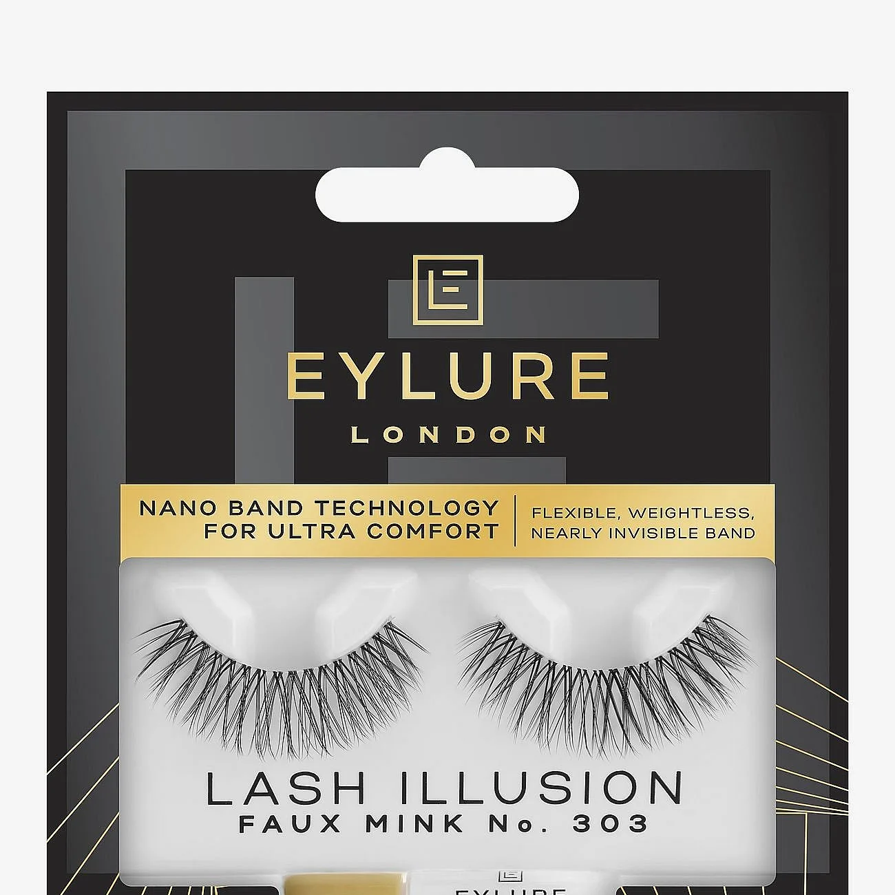 Eylure Lash Illusion No 303 - Black - ONE SIZE