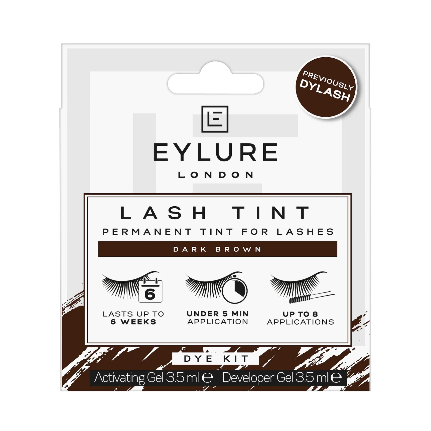 Lash Tint Permanent Lash Color Dark Brown