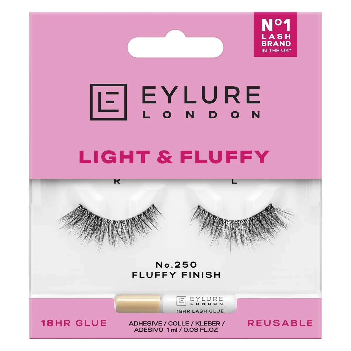 Eylure Light & Fluffy No.250 Fluffy Finish