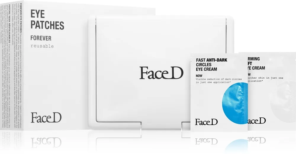 Face D Forever Eye Patches genanvendelige øjenmasker 2 stk.