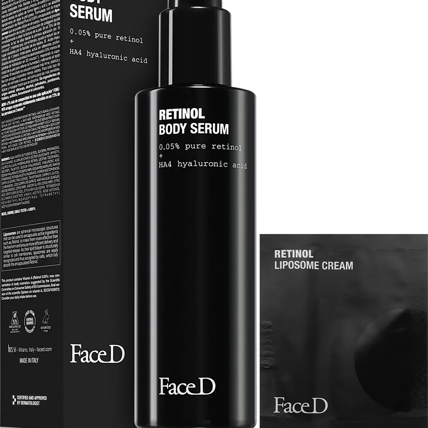 Face D Retinol Body Serum Åtstramande kroppsserum med retinol 200 ml