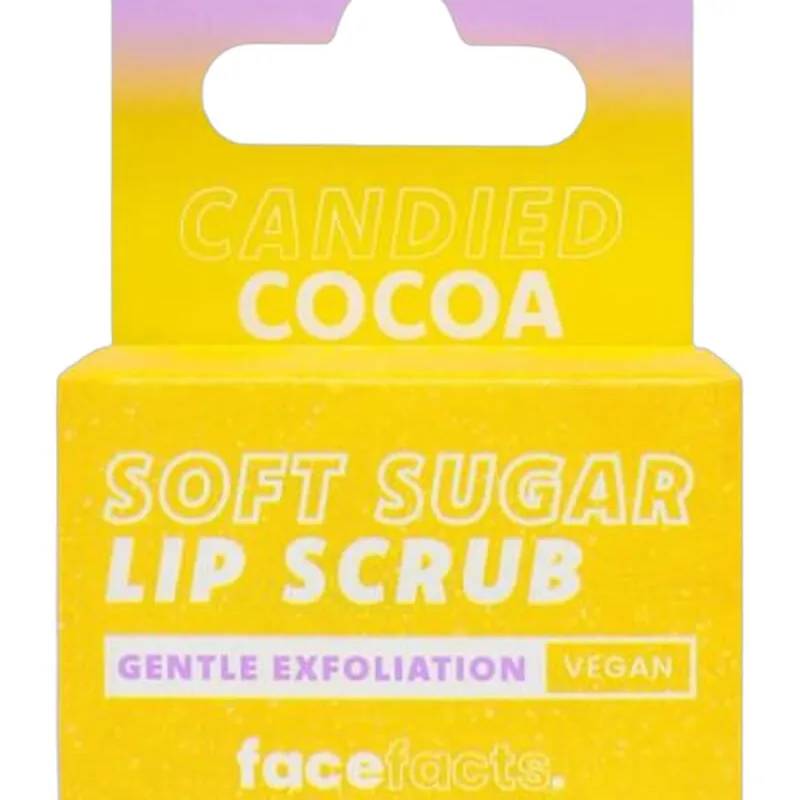 Face Facts Candied Cocoa Soft Sugar Lip Scrub 10 g