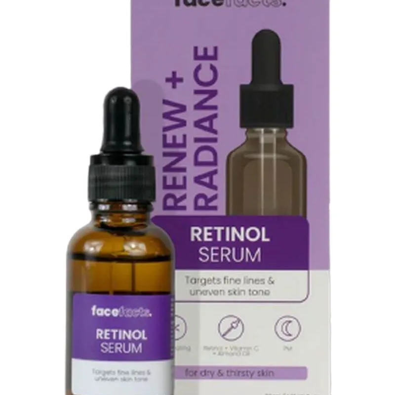 Face Facts Renew & Radiance Retinol Facial Serum 30 ml