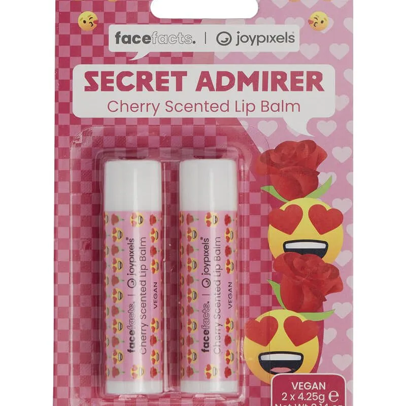 Face Facts x JoyPixels Lip Balms — Secret Admirer 4 g 2 stk.