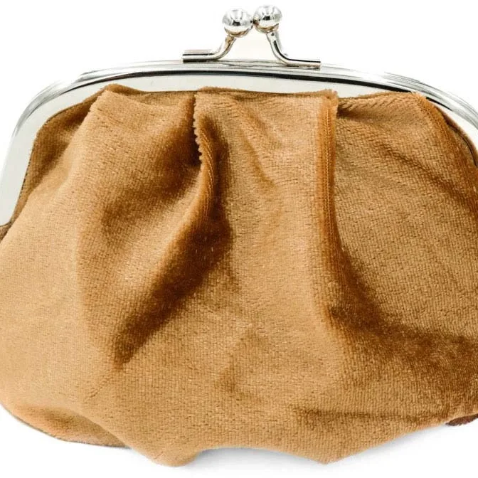Face Stockholm Velvet Bag Small Gold