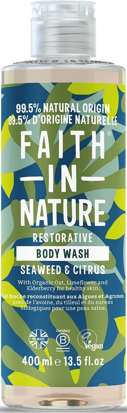 Faith In Nature Body Wash Seaweed & Citrus 400 ml