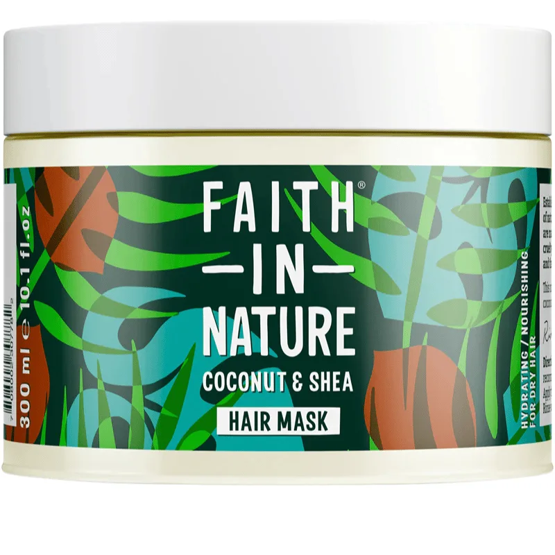 Faith In Nature Kokos & Shea Hårmaske (300 ml)