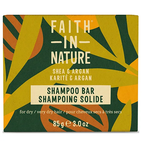Faith In Nature Shea & Argan Shampoo Bar (85 g)