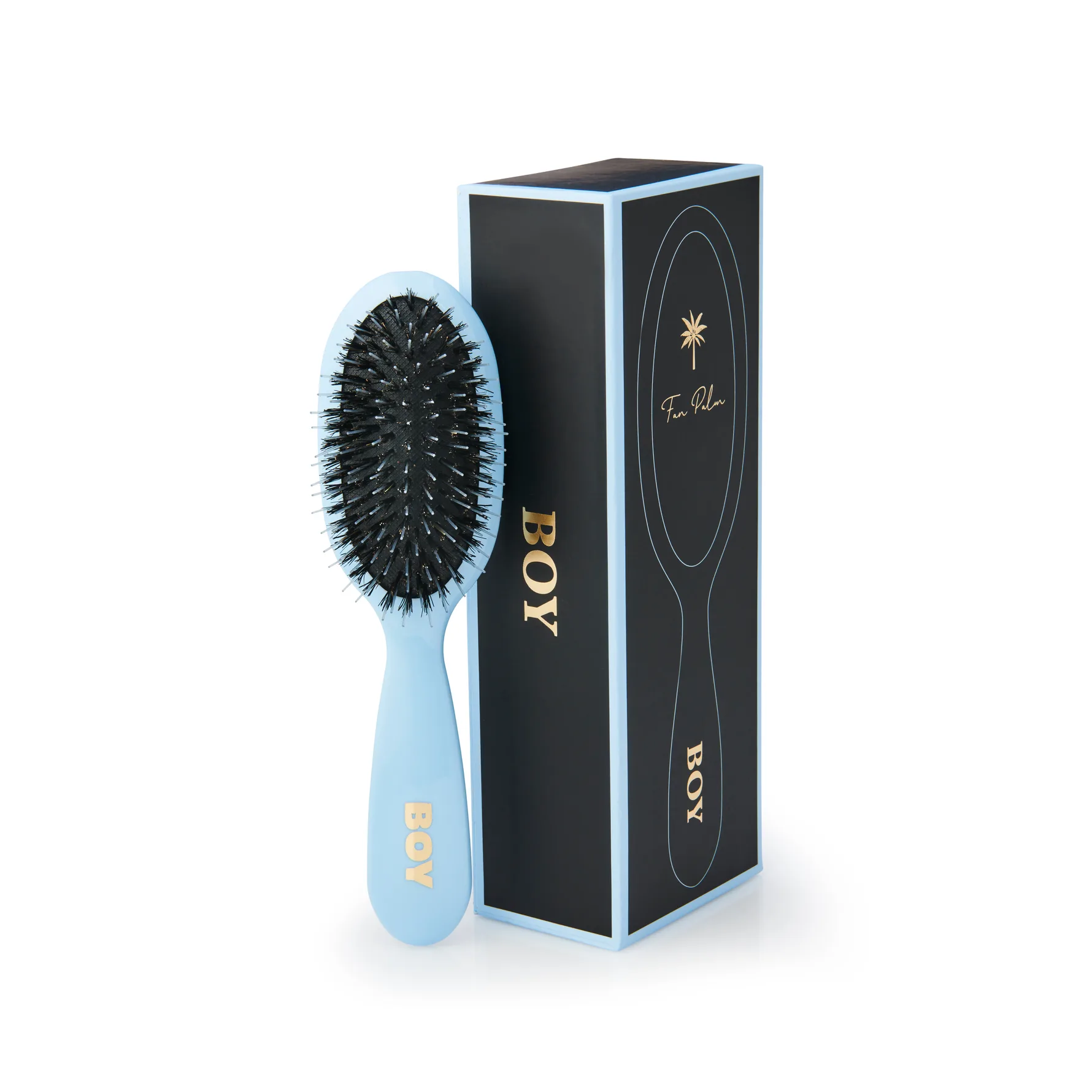 Fan Palm Hair Brush Boy Small