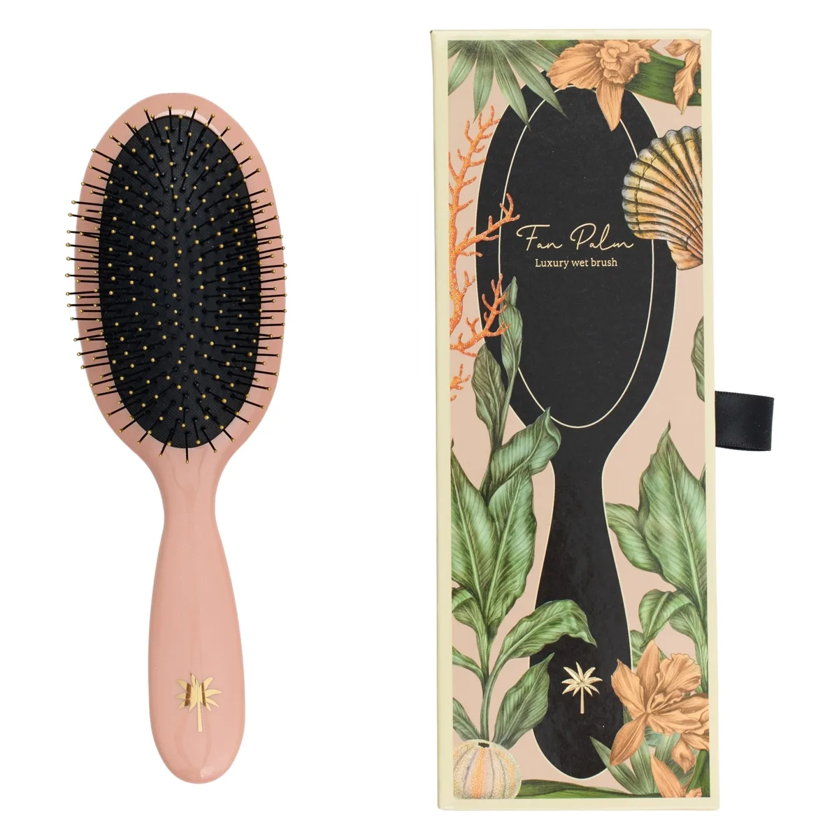 Fan Palm Hair Brush Medium