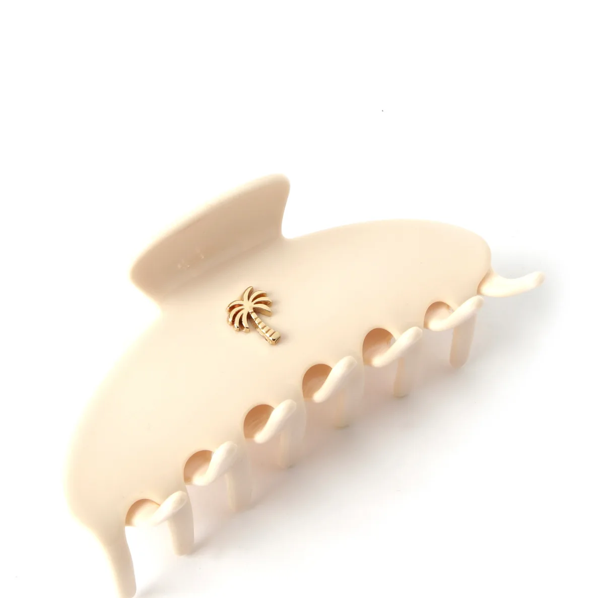 Hair clips Fan Palm Hair Clips Ivory