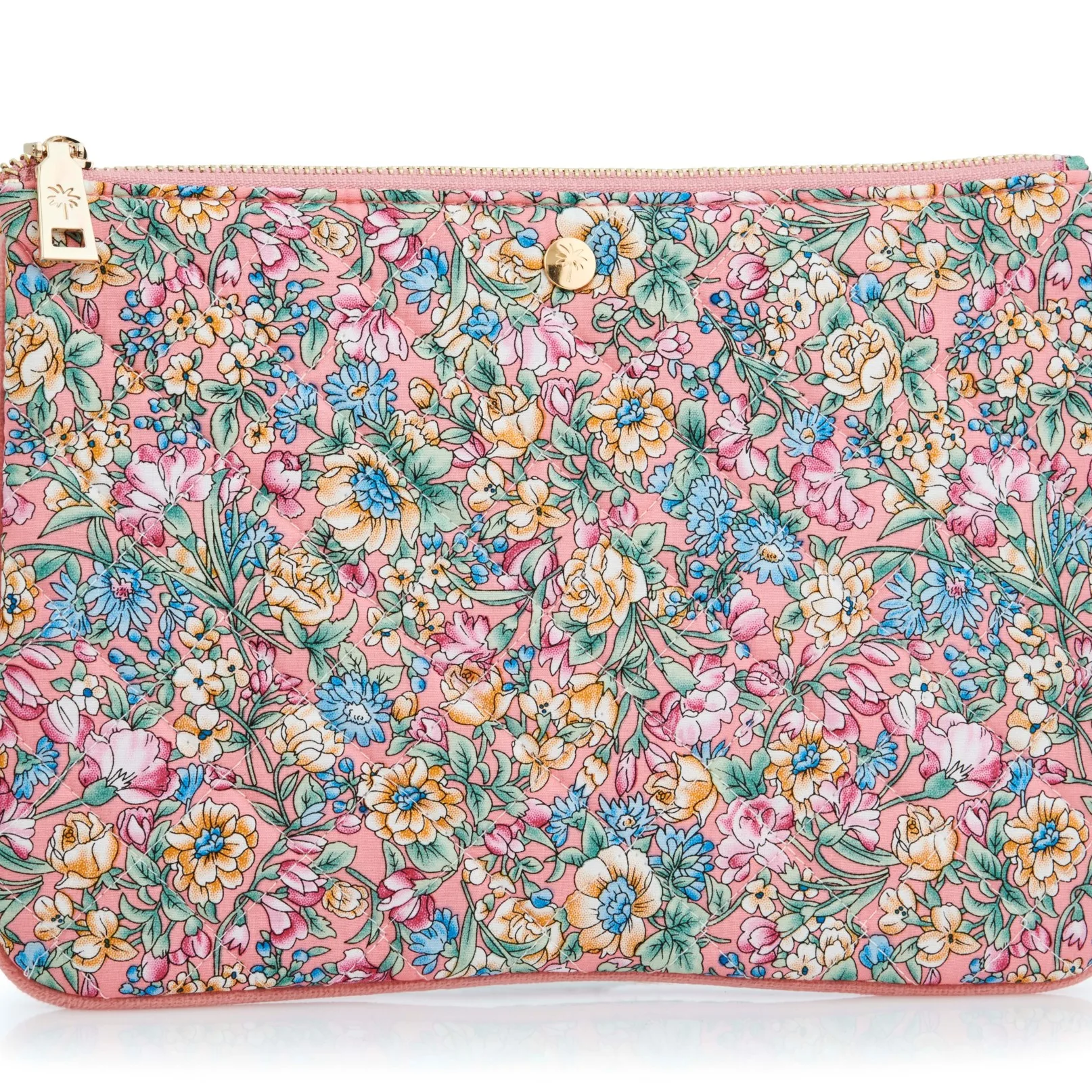Fan Palm Rosie Flower Clutch