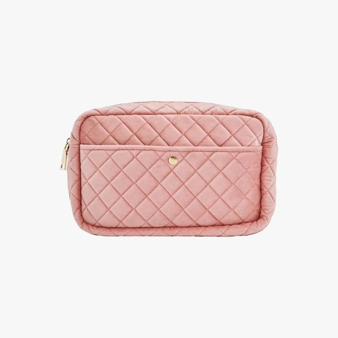 Velvet Beauty Bag Large Rose