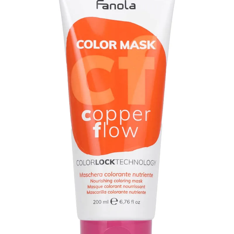 Fanola Color Mask Nourishing Colouring Mask Copper Flow