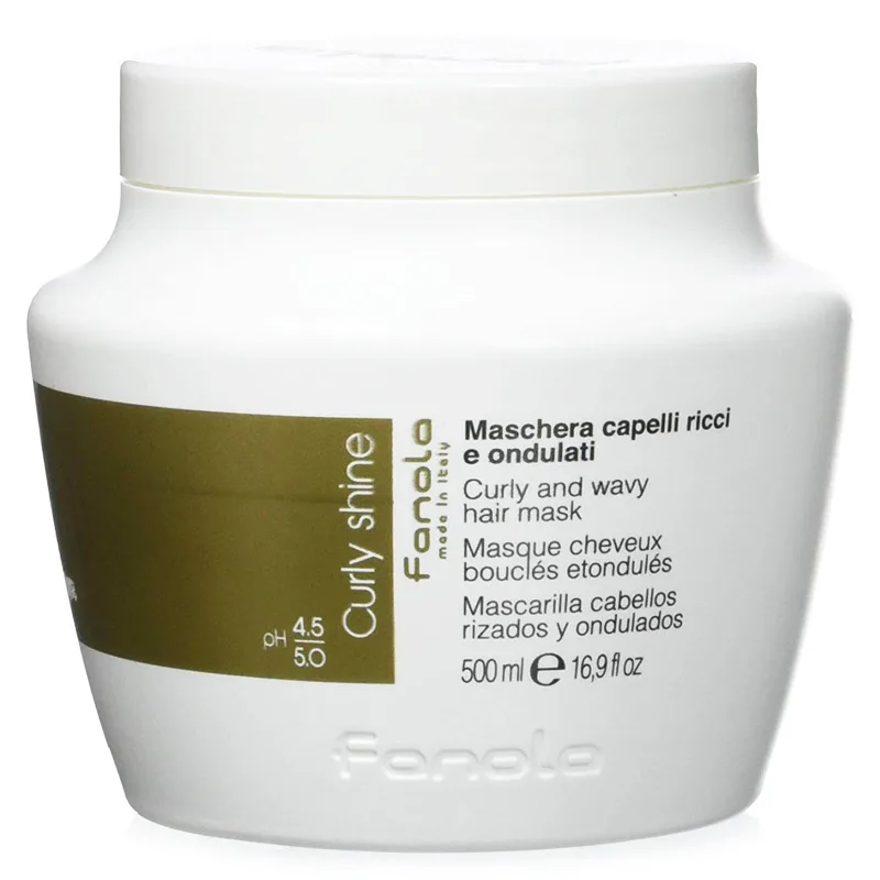 Fanola Curly Shine Curly And Wavy Hair Mask 500 ml