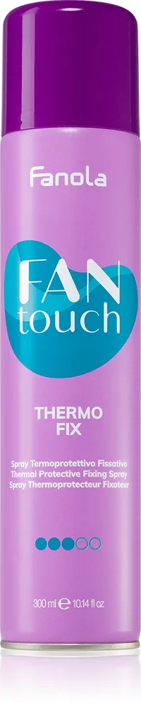 Fanola FAN touch Fikseringsspray Hårstyling med varmebeskyttelse 300 ml