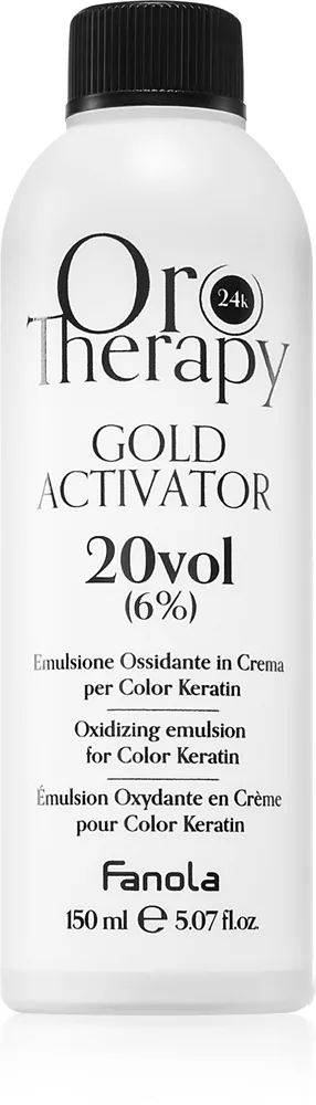 Fanola Oro Therapy Gold Activator Aktiverande emulsion 6 vol. % 20 150 ml