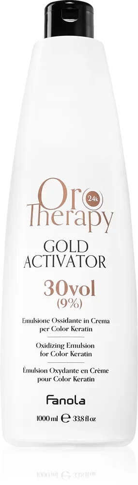 Fanola Oro Therapy Gold Activator 9% Hiusemulsio