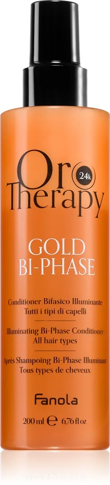 Fanola Oro Therapy Gold Bi-Phase 2-fase leave-in balsam 200 ml