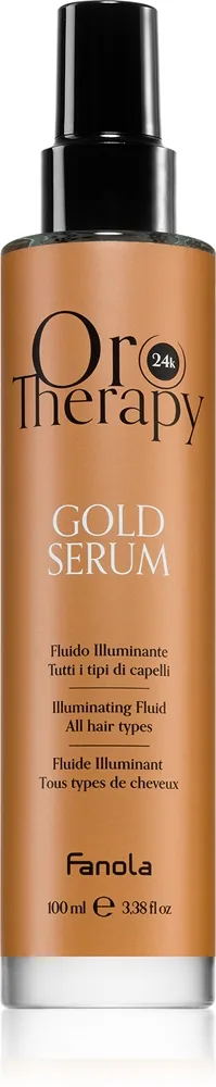 Fanola Oro Therapy Gold Serum Hårserum Med 24 karat guld 100 ml