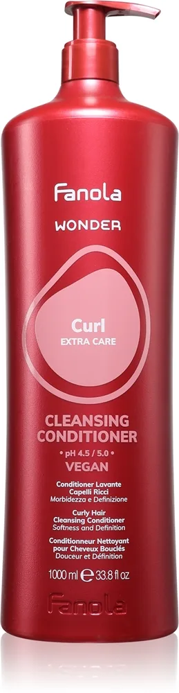Fanola Wonder Curl Cleansing Conditioner hoitoaine kiharille hiuksille 1000 ml