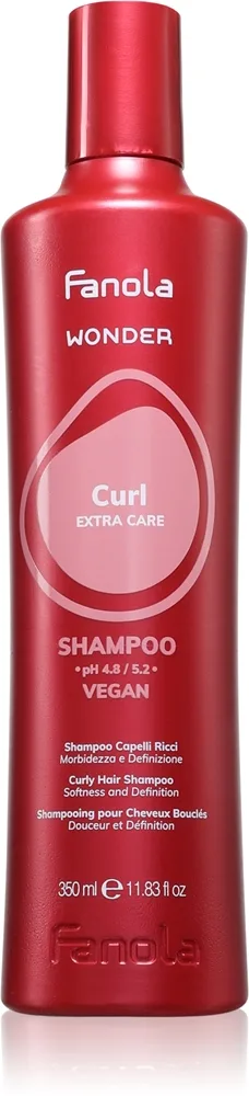 Fanola Wonder Curl Shampoo shampoo kiharille ja aaltoileville hiuksille 350 ml