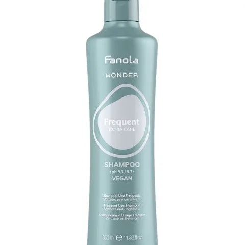 Fanola Wonder Frequent Shampoo Schampo för glansigt och mjukt hår 350 ml