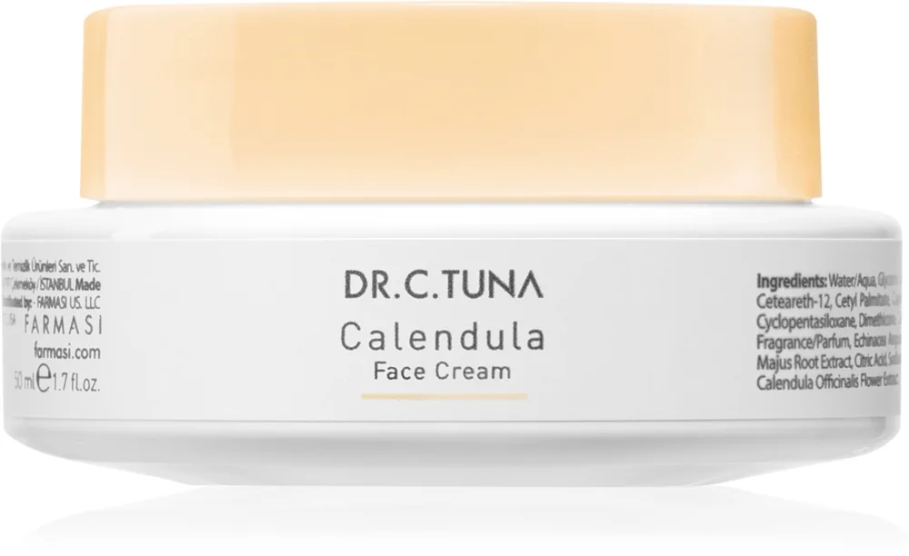 Farmasi Dr. C. Tuna Calendula Fuktgivande kräm För torr och känslig hud 50 ml