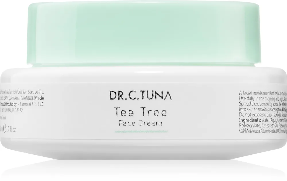 Farmasi Dr. C. Tuna Tea Tree Fuktgivande kräm för fet hud 50 ml