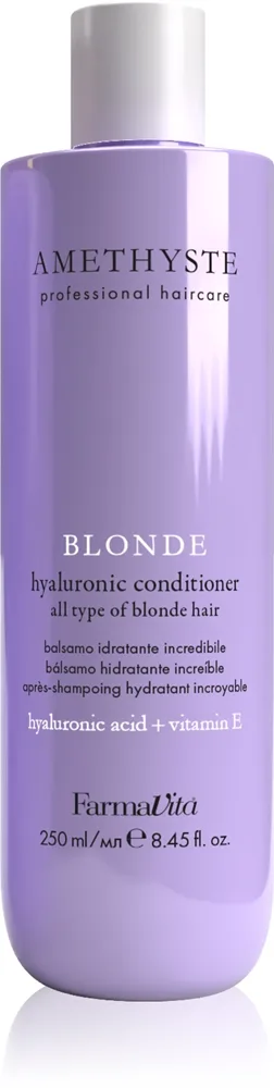 FarmaVita Amethyste Blonde violetti hoitoaine keltaisia sävyjä neutralisoiva 250 ml