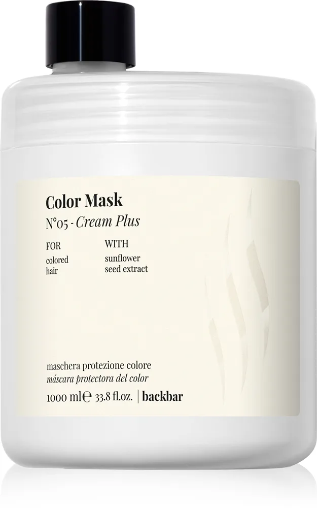 FarmaVita Backbar Color Fugtende og nærende maske Til farvet hår 1000 ml