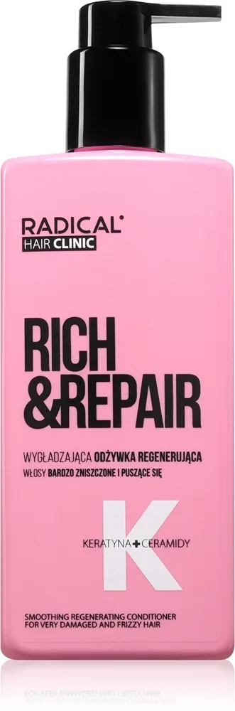 Farmona Hair Clinic Smoothing Regenerating Conditioner elvyttävä hoitoaine kuiville ja vaurioituneille hiuksille 260 ml