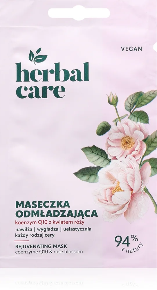 Farmona Herbal Care Coenzyme Q10 & Rose flower Ansiktsmask Med co-enzym Q10 1 st.