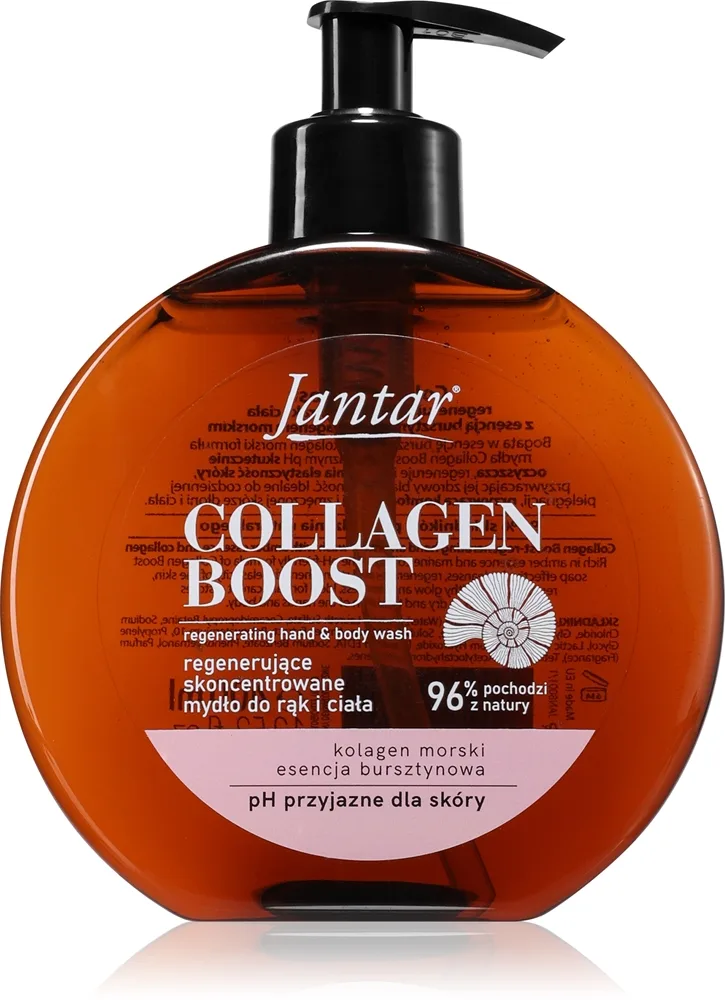 Farmona Jantar Collagen Boost Duschtvål för händer och kropp 400 ml