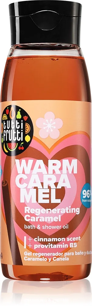 Farmona Tutti Frutti Caramel & Cinnamon Regenererande dusch-gel Med olja 400 ml