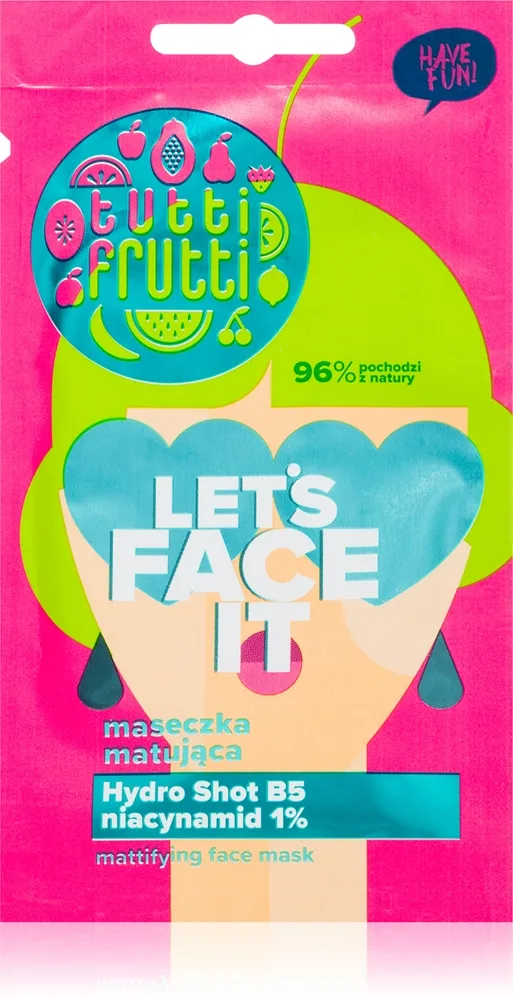 Farmona Tutti Frutti Let´s face it Ansiktsmask för ansikte 7 g