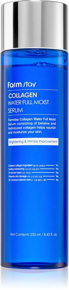 Farmstay Collagen Water Full Moist Ansigtsserum Med kollagen 250 ml