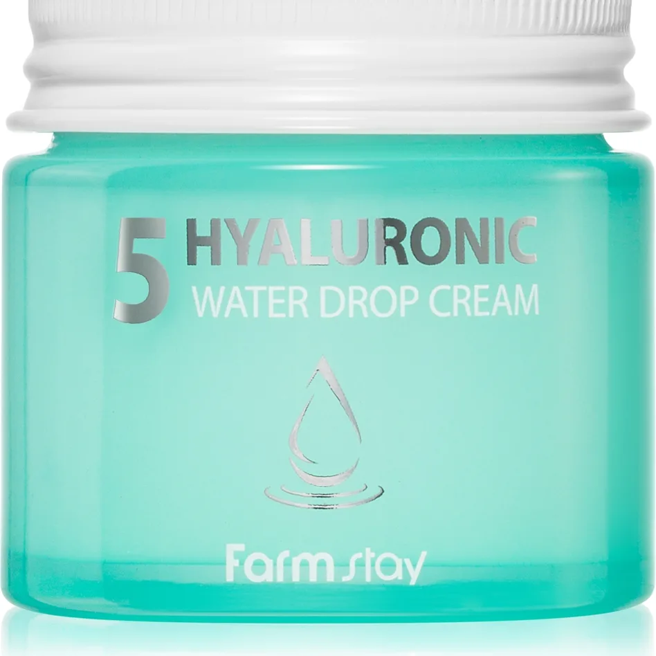 Farmstay Hyaluronic Water Drop Cream Ansigtscreme med hyaluronsyre 80 ml