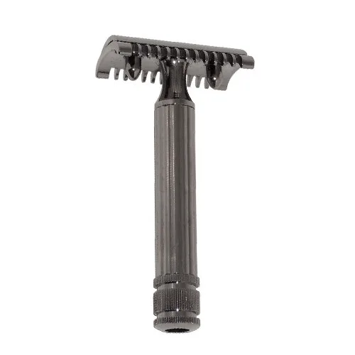 Fatip Razors Grande DE Safety Razor (Gun Metal)
