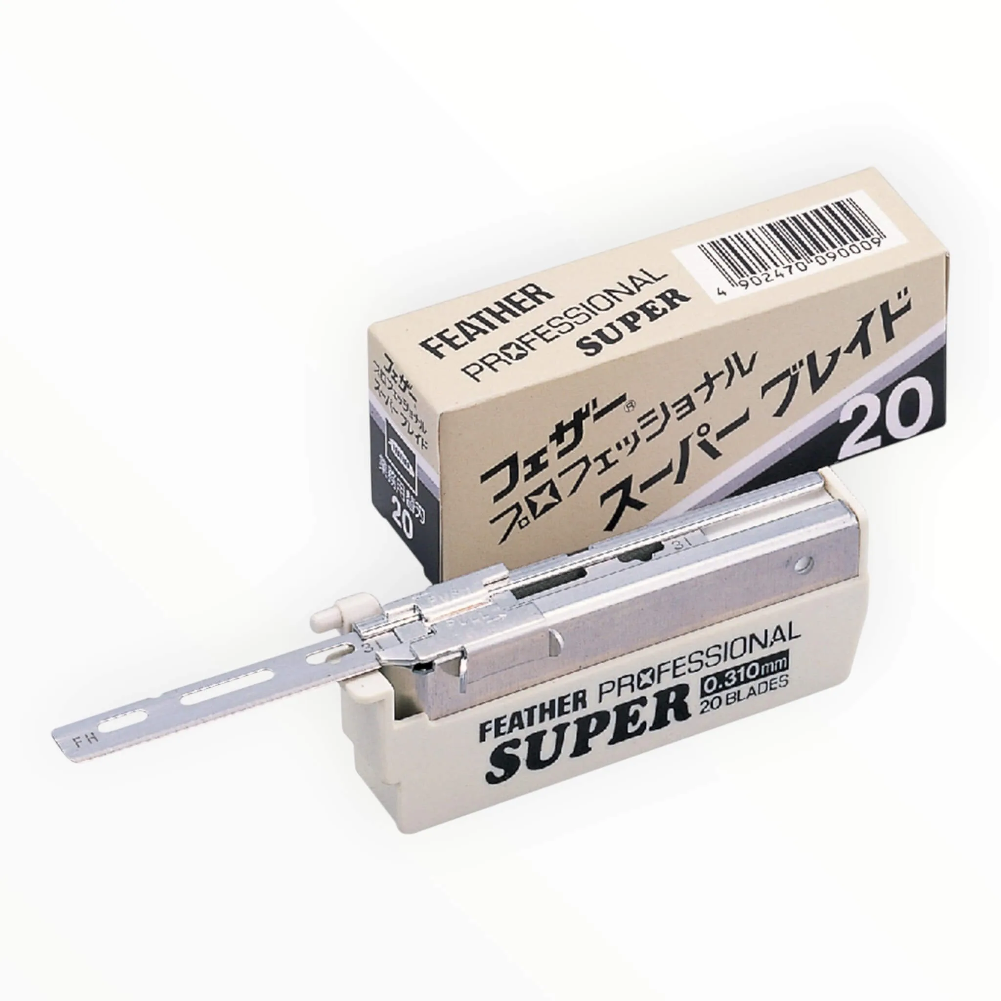 Feather Half Blades, Super, 20 stk.