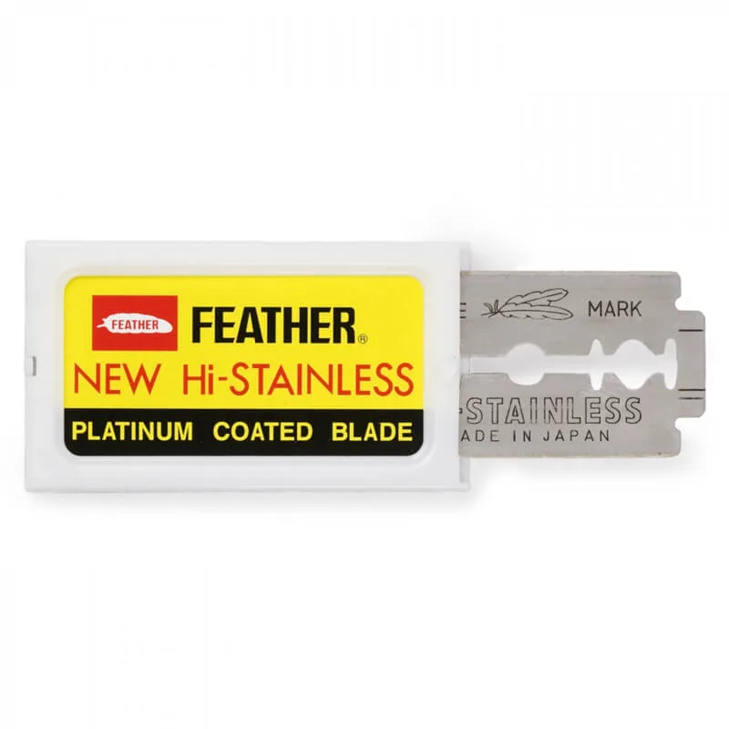 Feather New Hi-Stainless - Universal knivblade (7719840) 10 stk.