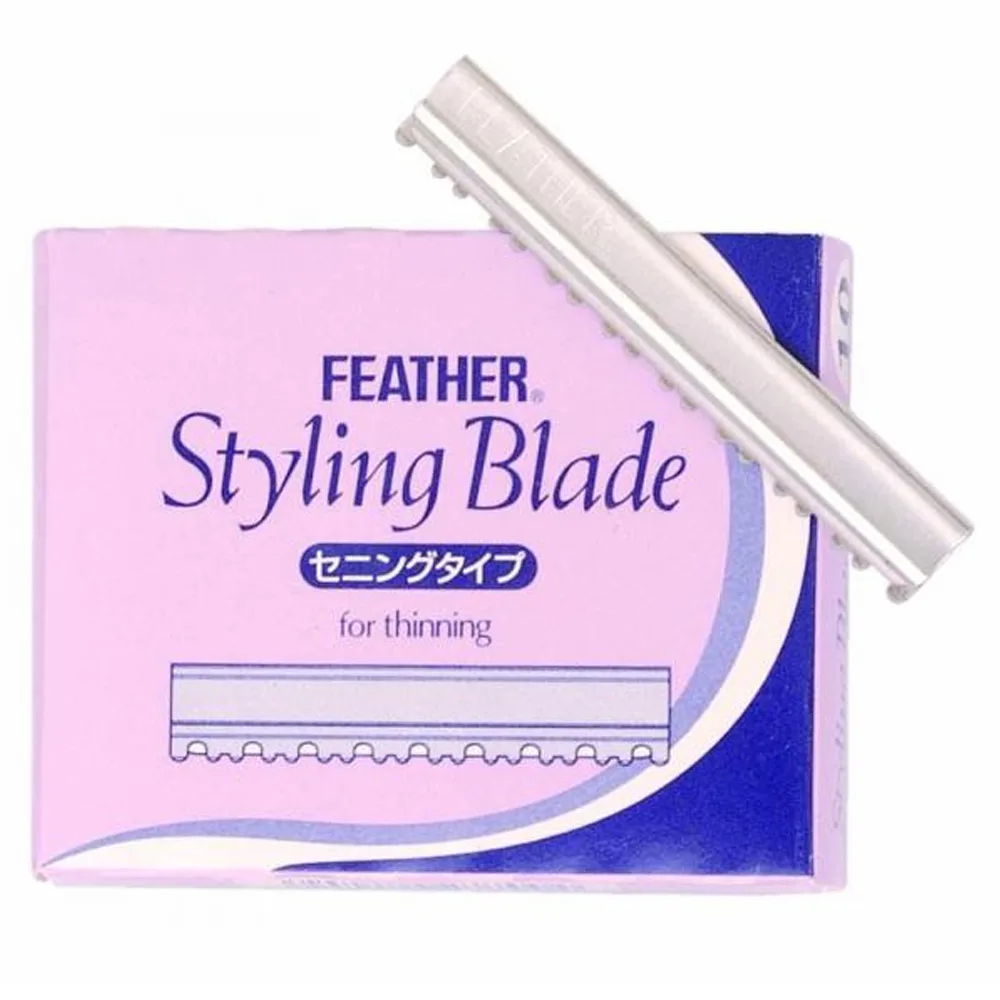 Feather Styling Blade For Thinning TG-10 ref P001082 10 stk.