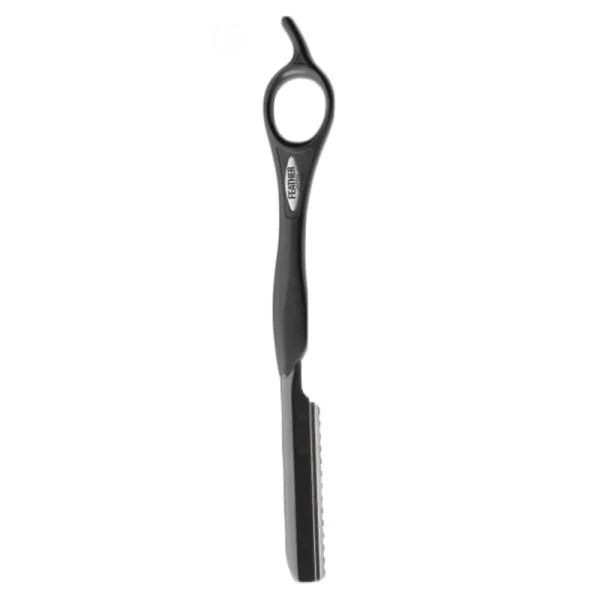 Feather Styling Razor, Sort, Titanium Edition (SR-TK)